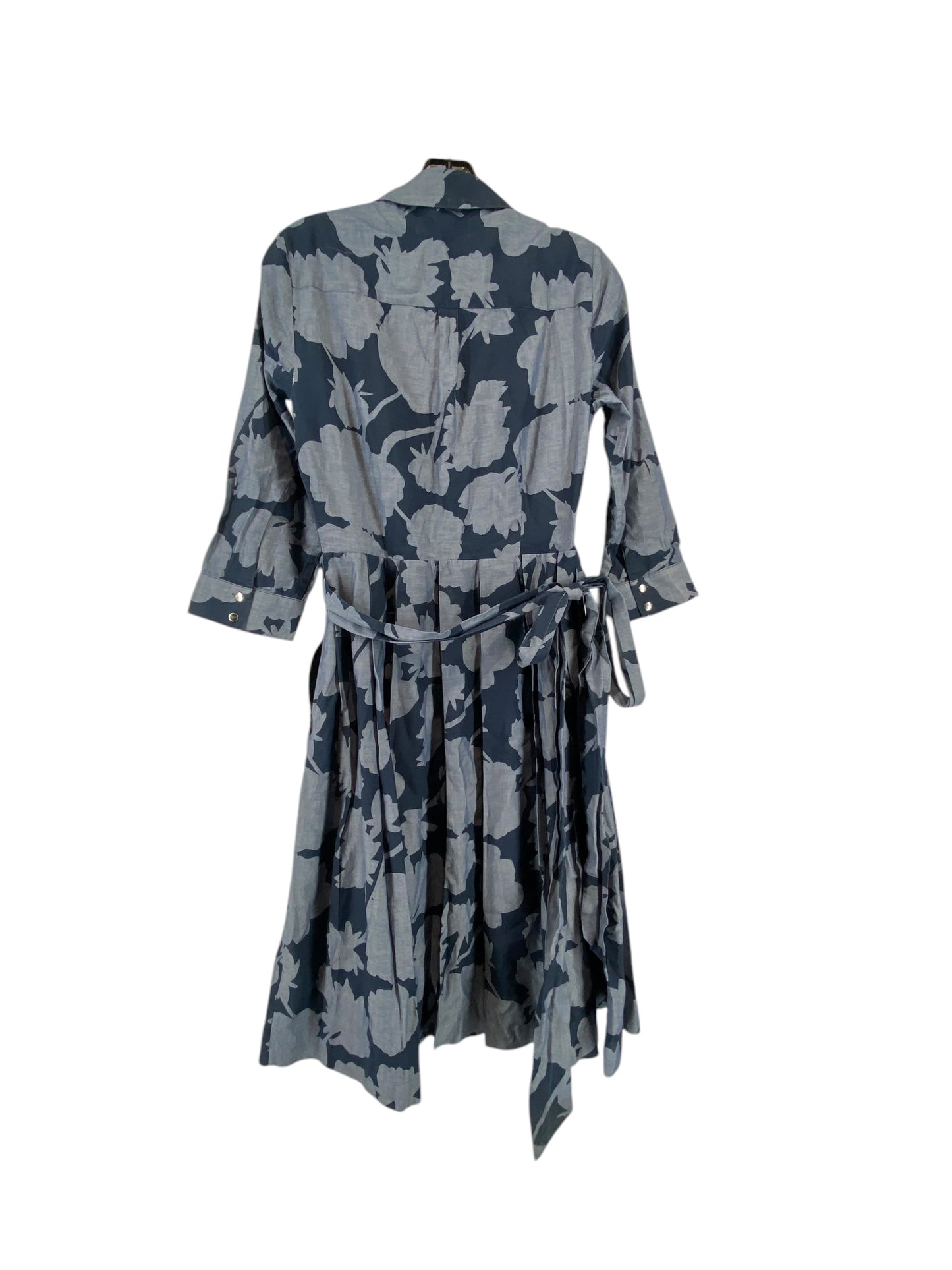 Dress Casual Maxi By Ivanka Trump In Blue Denim, Size: 2