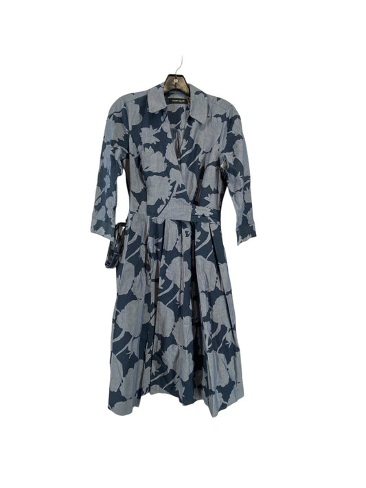 Dress Casual Maxi By Ivanka Trump In Blue Denim, Size: 2