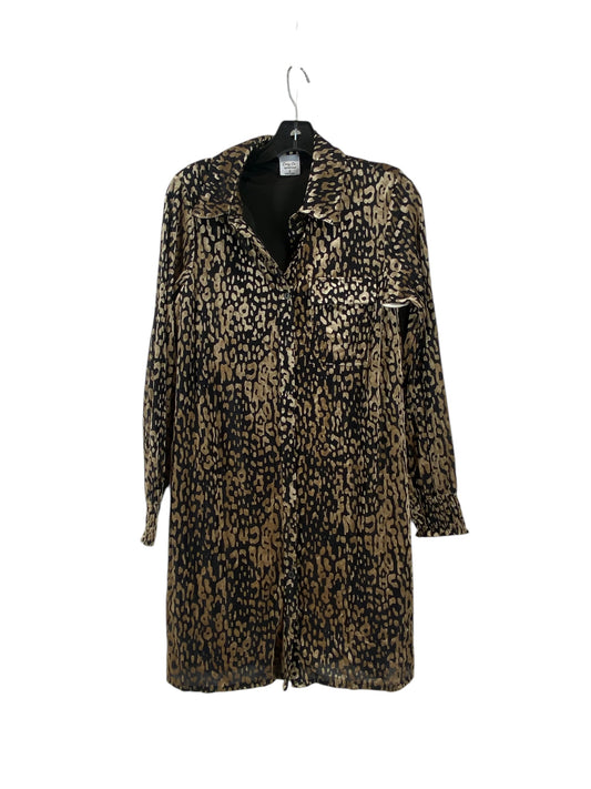 Dress Casual Short By Cozy In Animal Print, Size: S