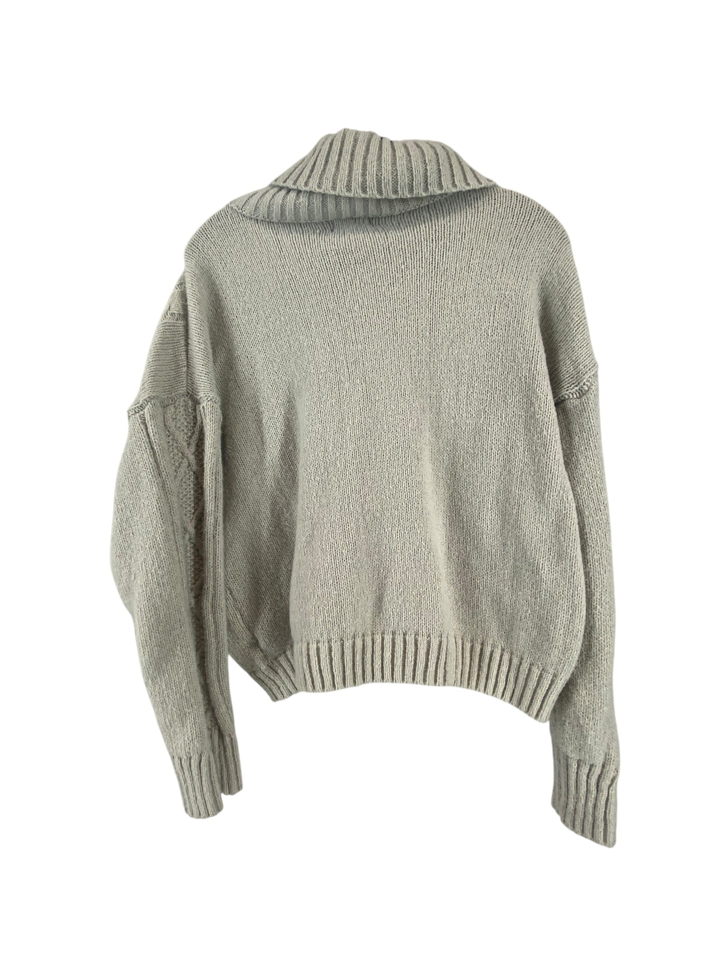 Sweater By Clothes Mentor In Grey, Size: L