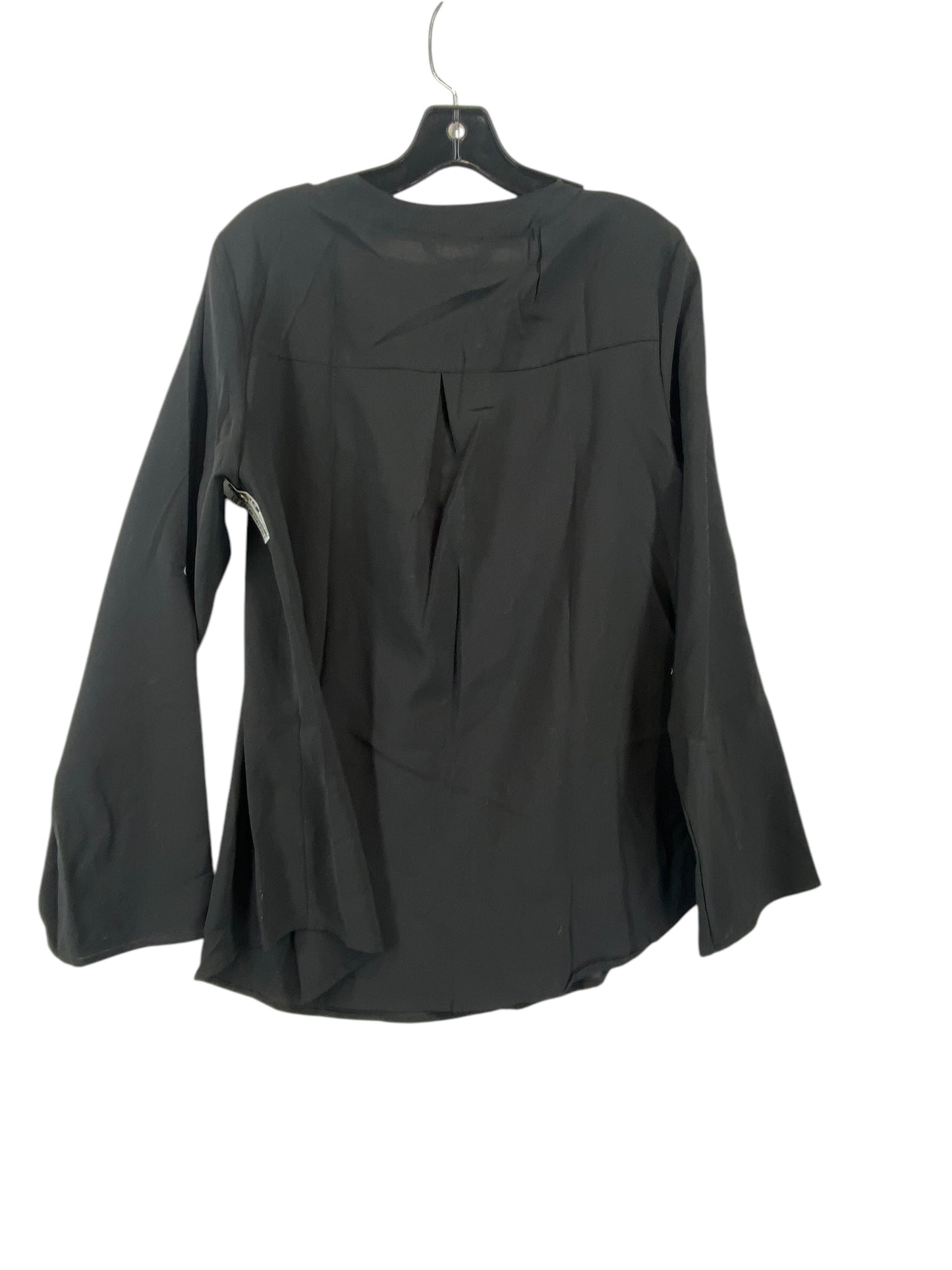 Top Long Sleeve By Clothes Mentor In Black, Size: L