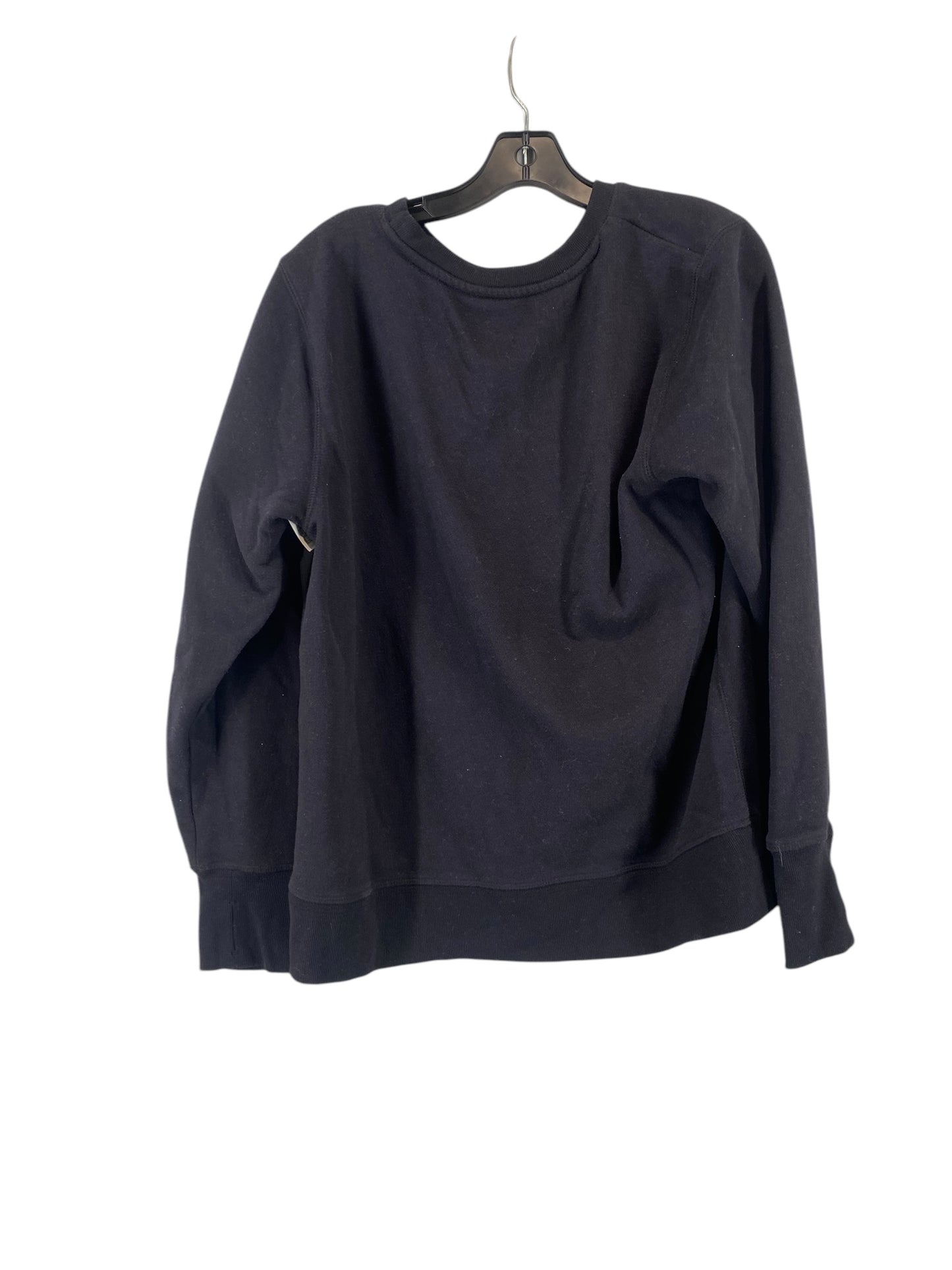 Sweatshirt Crewneck By Tek Gear In Black, Size: Xl