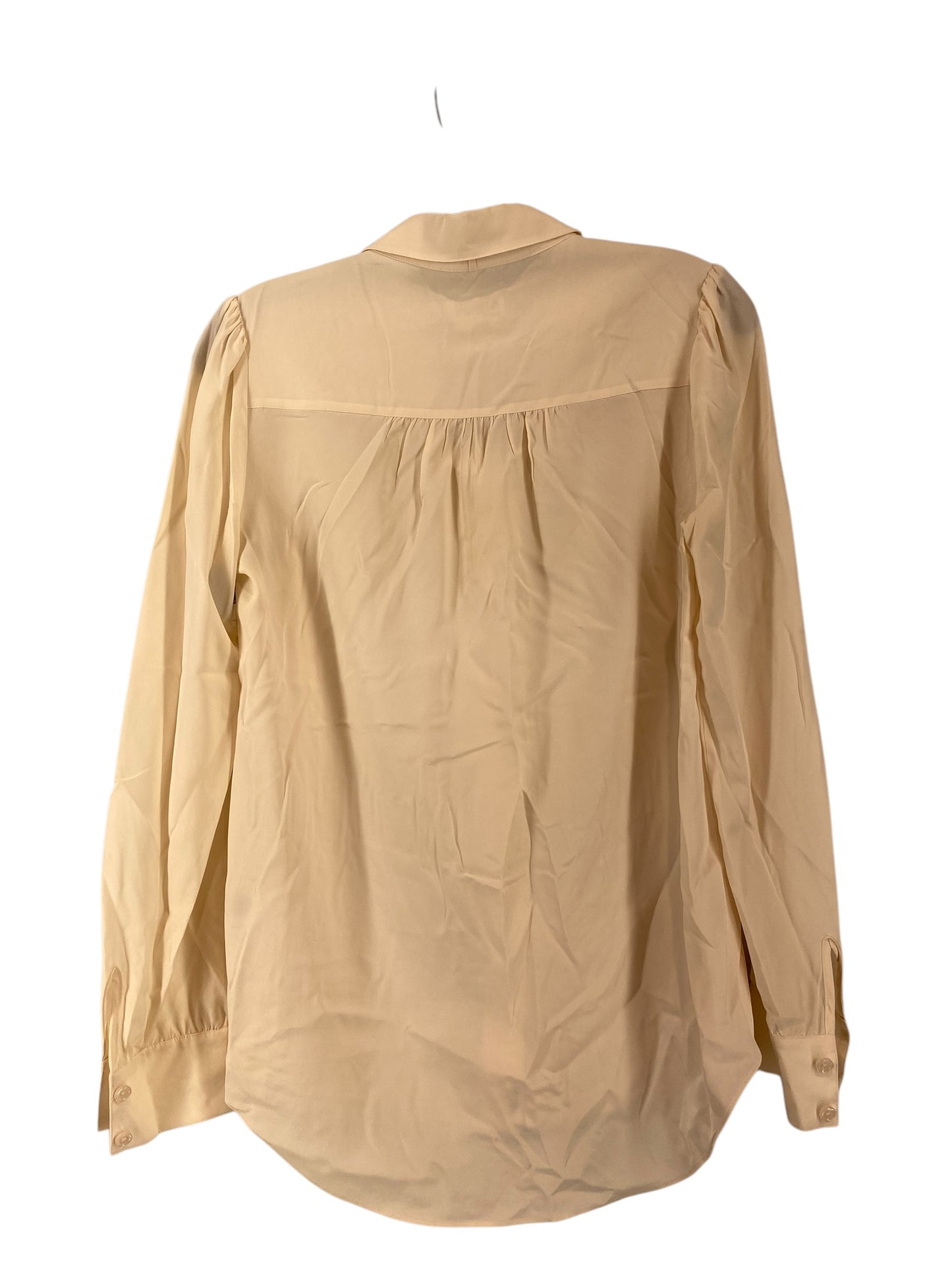 Top Long Sleeve By Kate Spade In Cream, Size: S