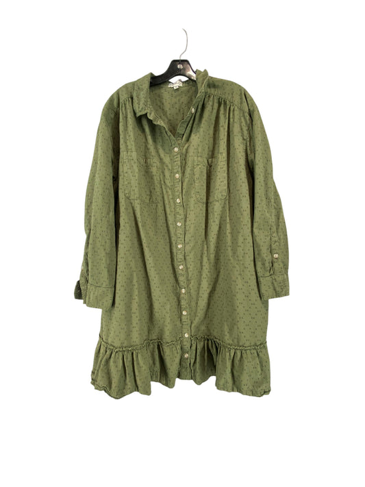 Dress Casual Short By Wonderly In Green, Size: 2x