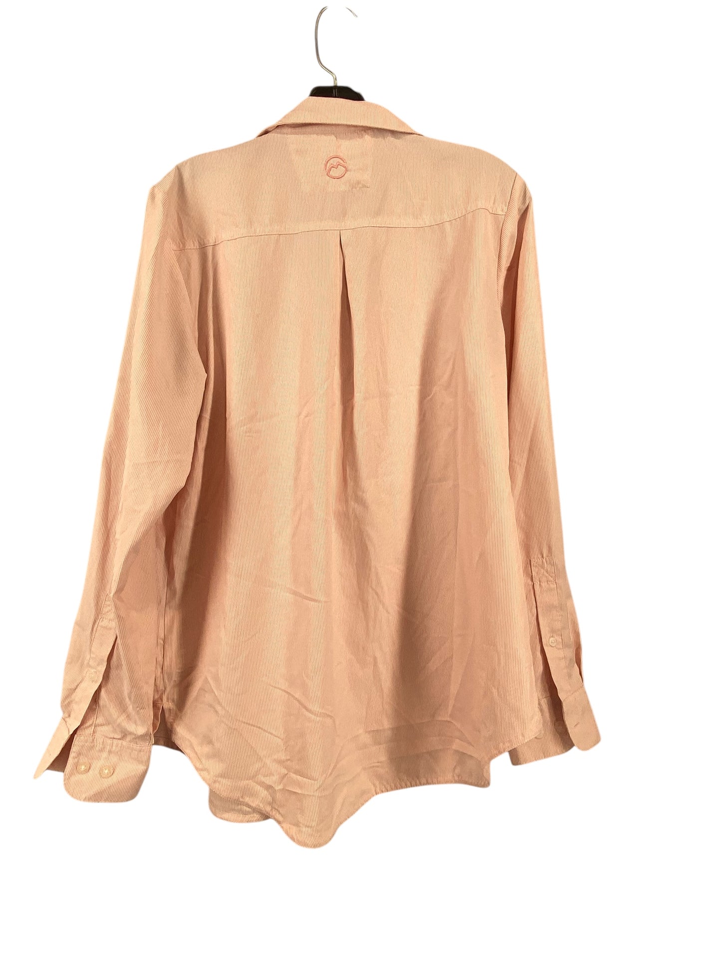 Top Long Sleeve By Magellan In Pink, Size: L