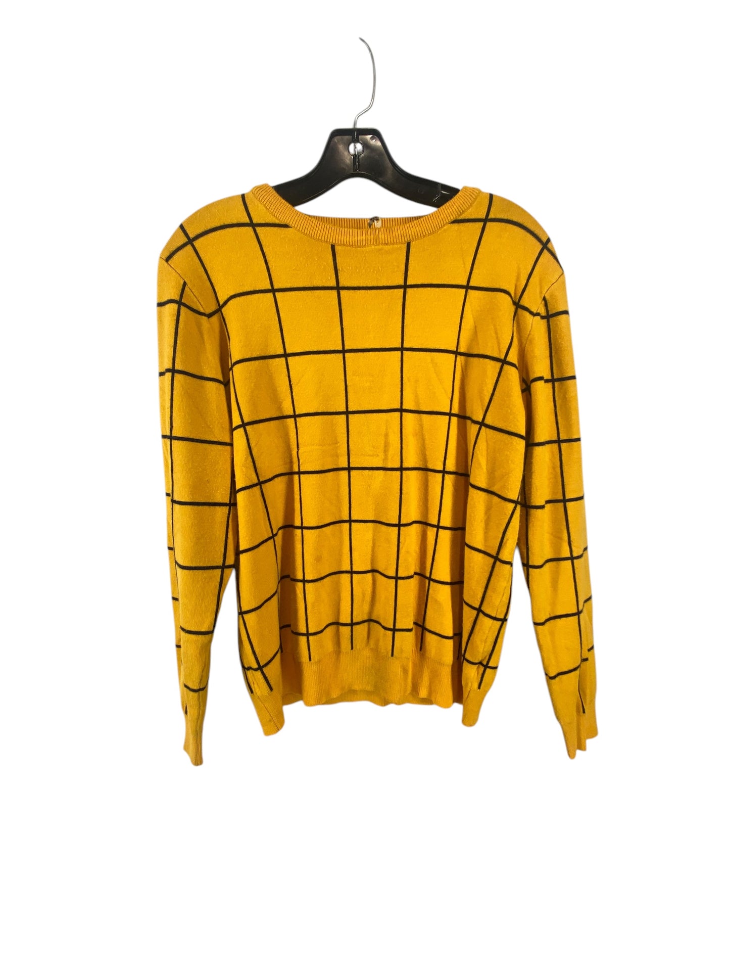 Sweater By Clothes Mentor In Yellow, Size: 2x