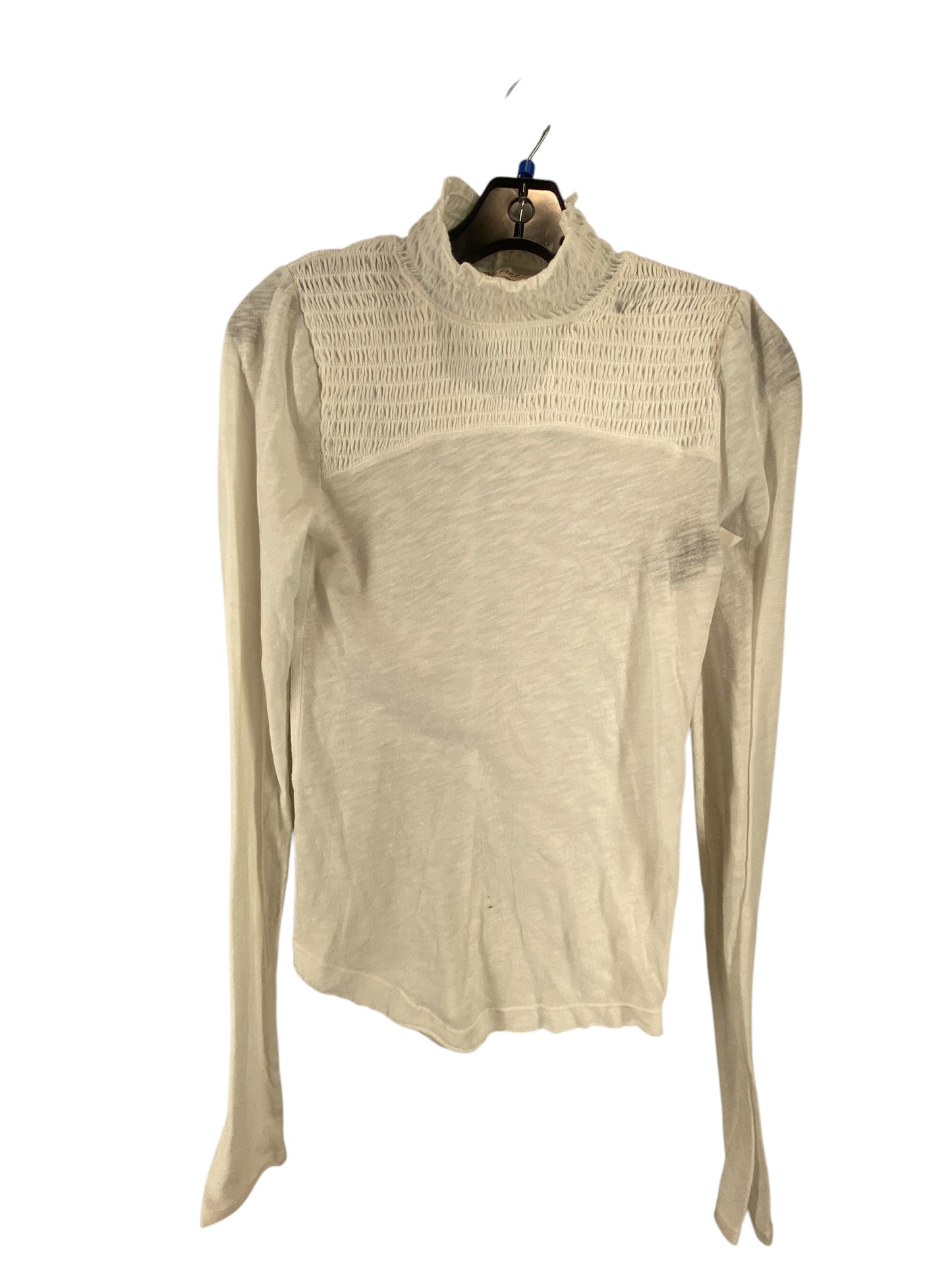 Top Long Sleeve By We The Free In White, Size: S