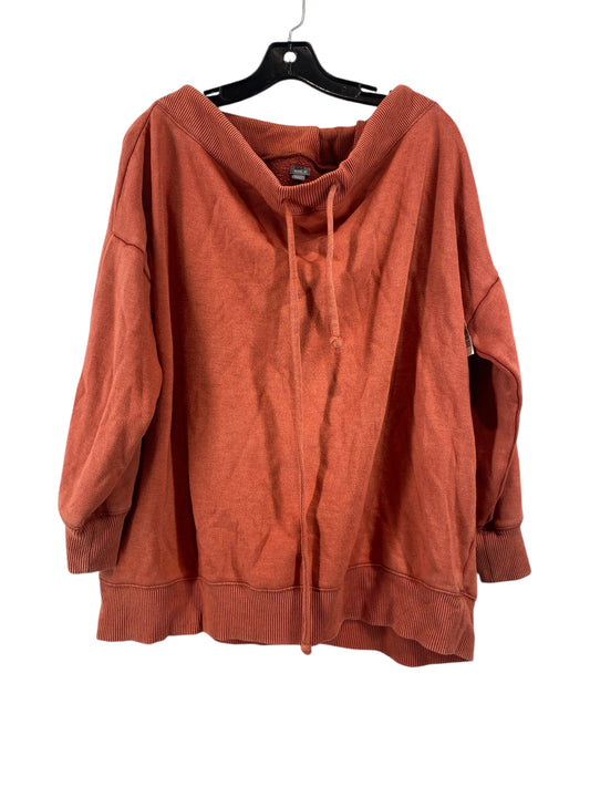 Sweatshirt Crewneck By Aerie In Orange, Size: M