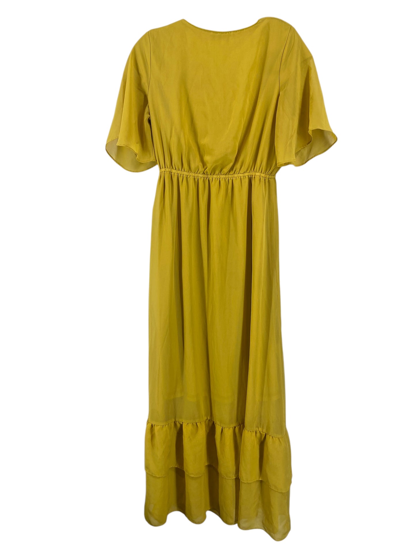 Dress Casual Maxi By Clothes Mentor In Yellow, Size: S