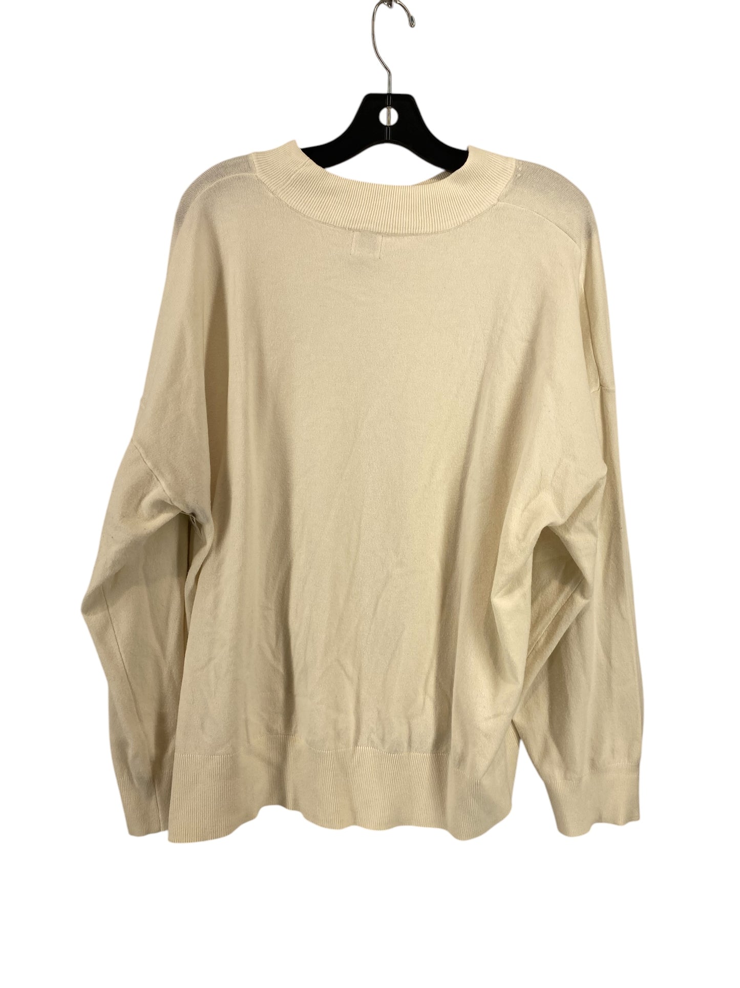 Sweater By A New Day In Cream, Size: 2x