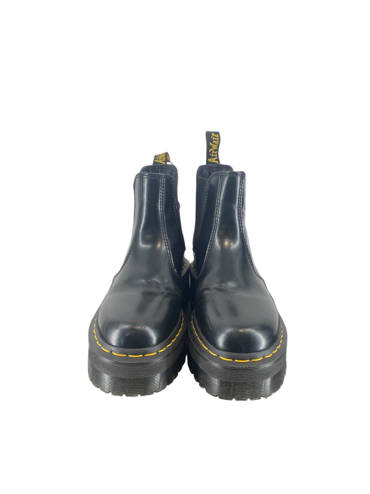 Boots Ankle Heels By Dr Martens In Black, Size: 5