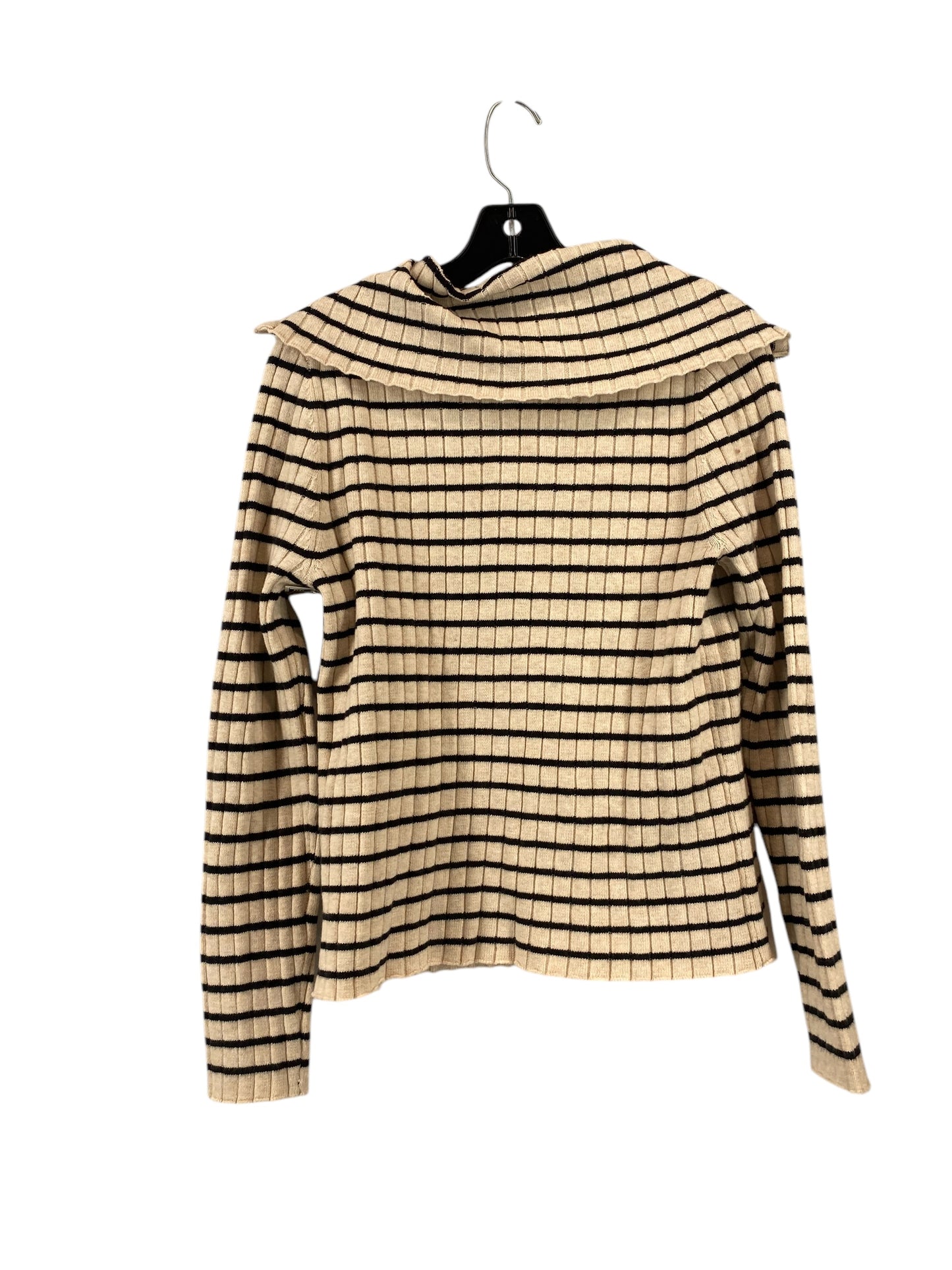 Sweater By Universal Thread In Black & Tan, Size: L