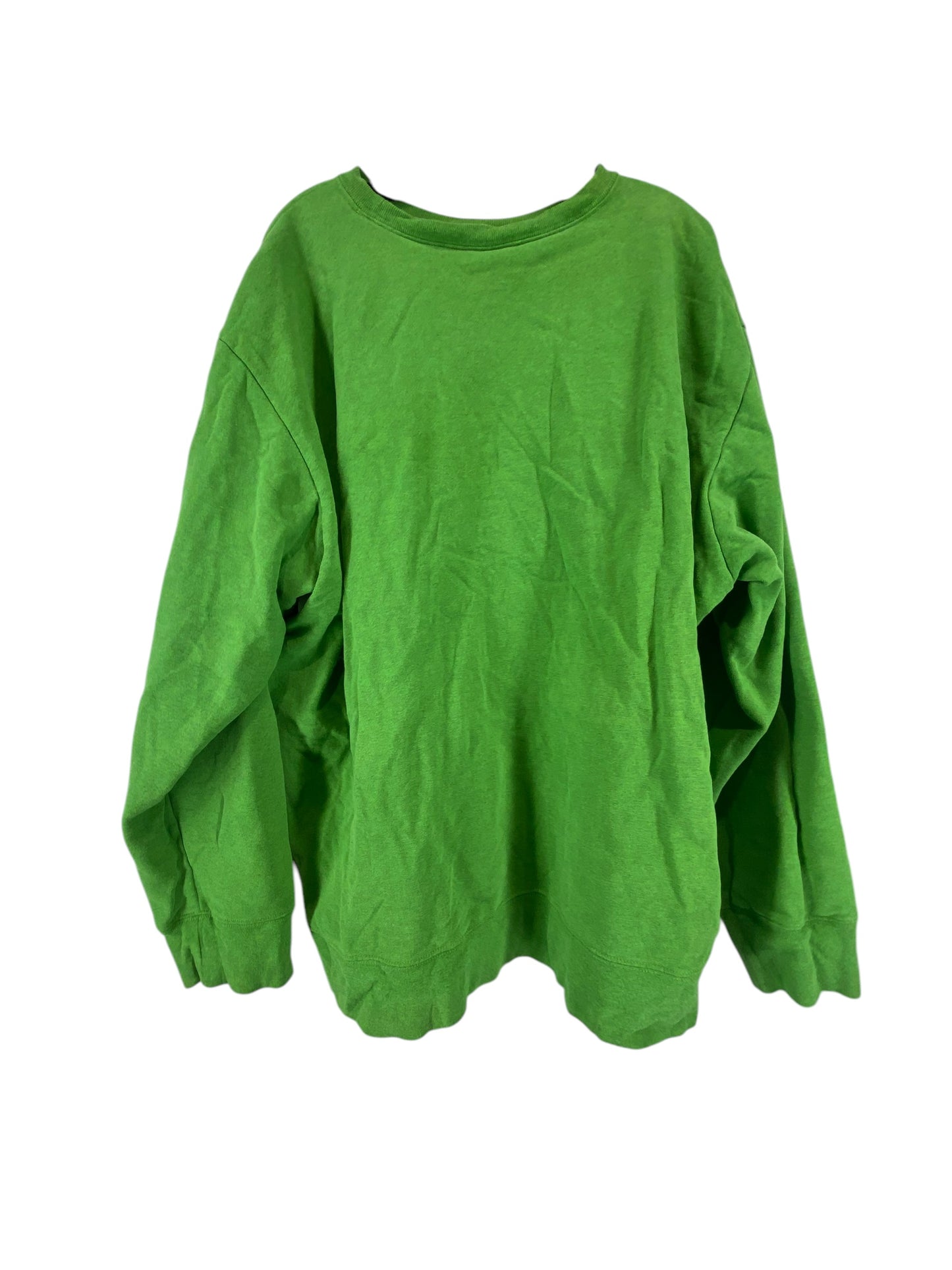 Sweatshirt Crewneck By The North Face In Green, Size: 3x