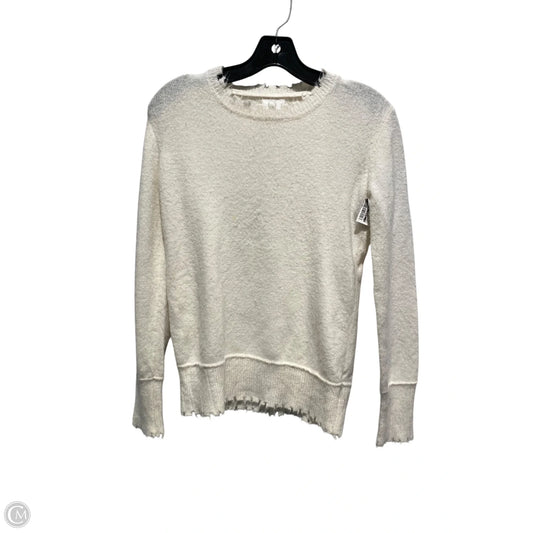 Sweater By Clothes Mentor In White, Size: S