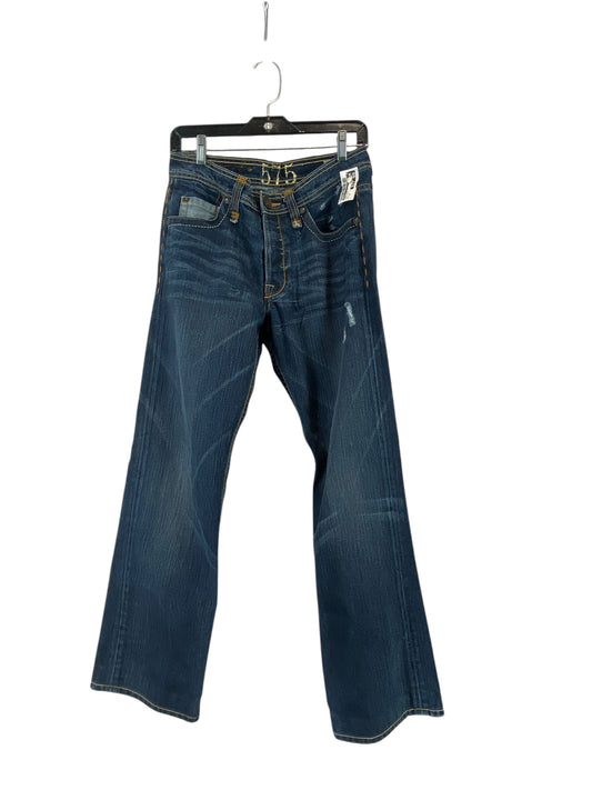 Jeans Straight By Levis In Blue Denim, Size: 10