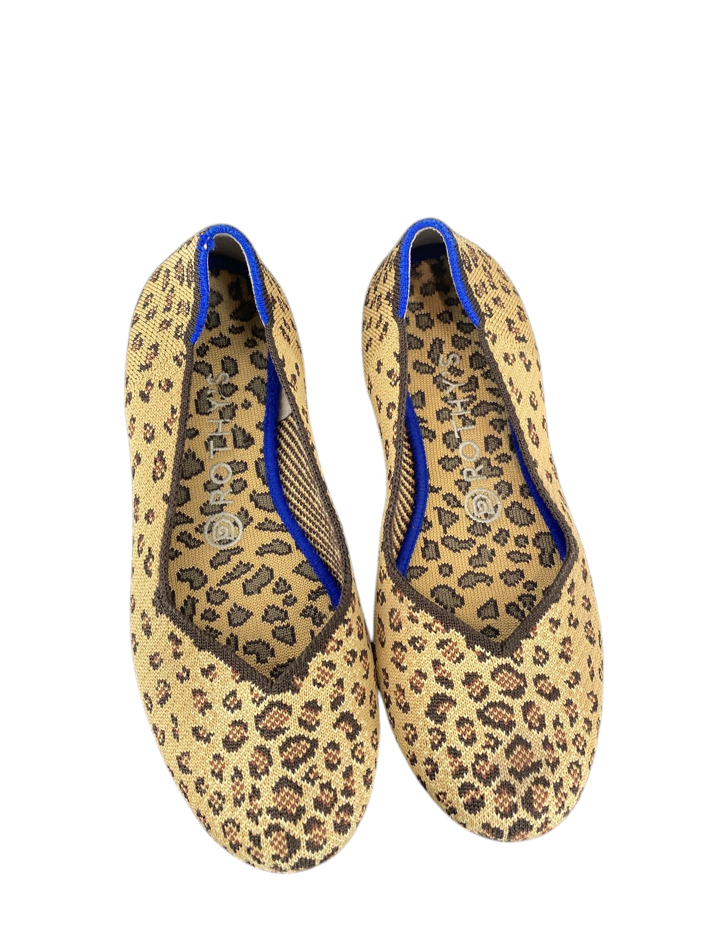 Shoes Flats By Rothys In Animal Print, Size: 8