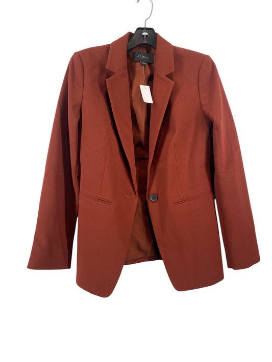 Blazer By Ann Taylor In Brown, Size: 6