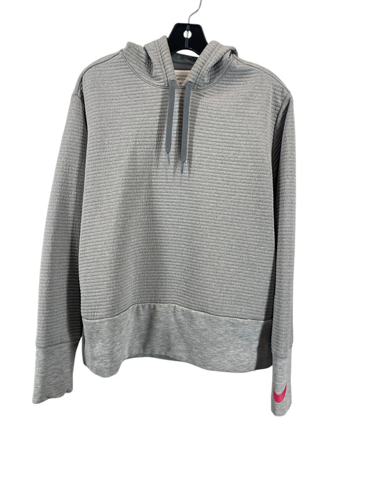 Sweatshirt Hoodie By Nike In Grey, Size: Xl