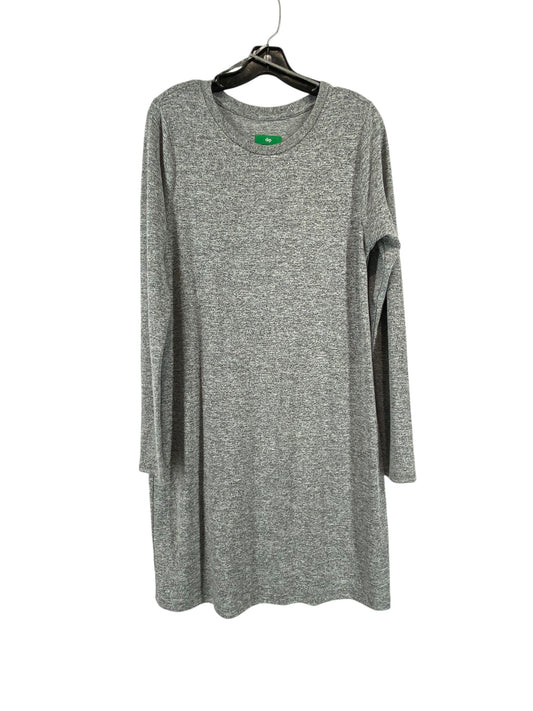 Dress Casual Midi By Dip In Grey, Size: L