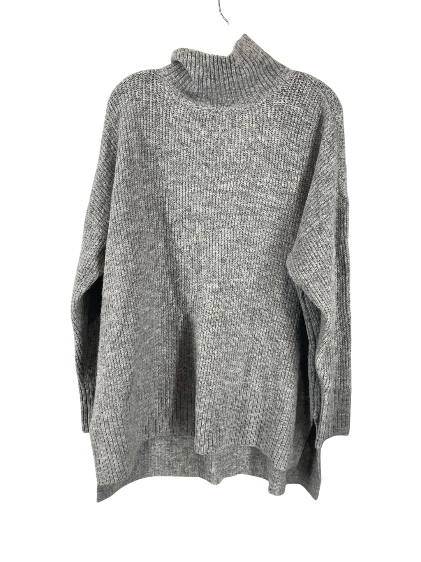 Top Long Sleeve By West Bound In Grey, Size: Xl