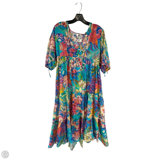 Dress Casual Maxi By Johnny Was In Tropical Print, Size: S