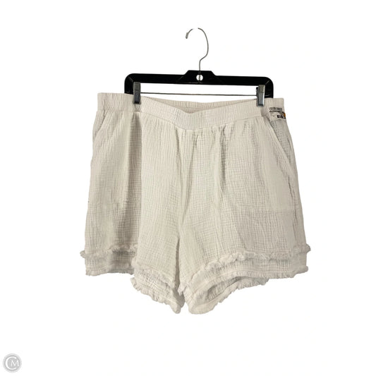 Shorts By Cynthia Rowley In White, Size: 2x
