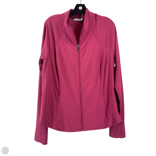 Athletic Jacket By Athleta In Purple, Size: Xl