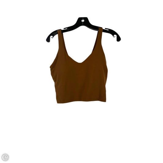 Athletic Bra By Lululemon In Brown, Size: 4