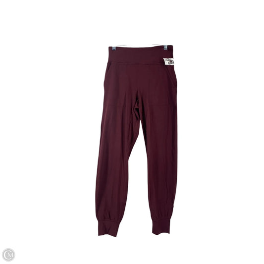 Athletic Leggings By Lululemon In Red, Size: 4