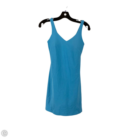 Athletic Dress By Lululemon In Blue, Size: 4