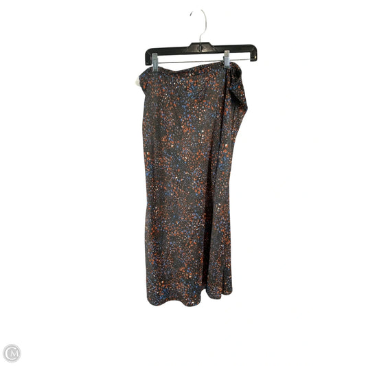 Skirt Midi By Time And Tru In Multi-colored, Size: L
