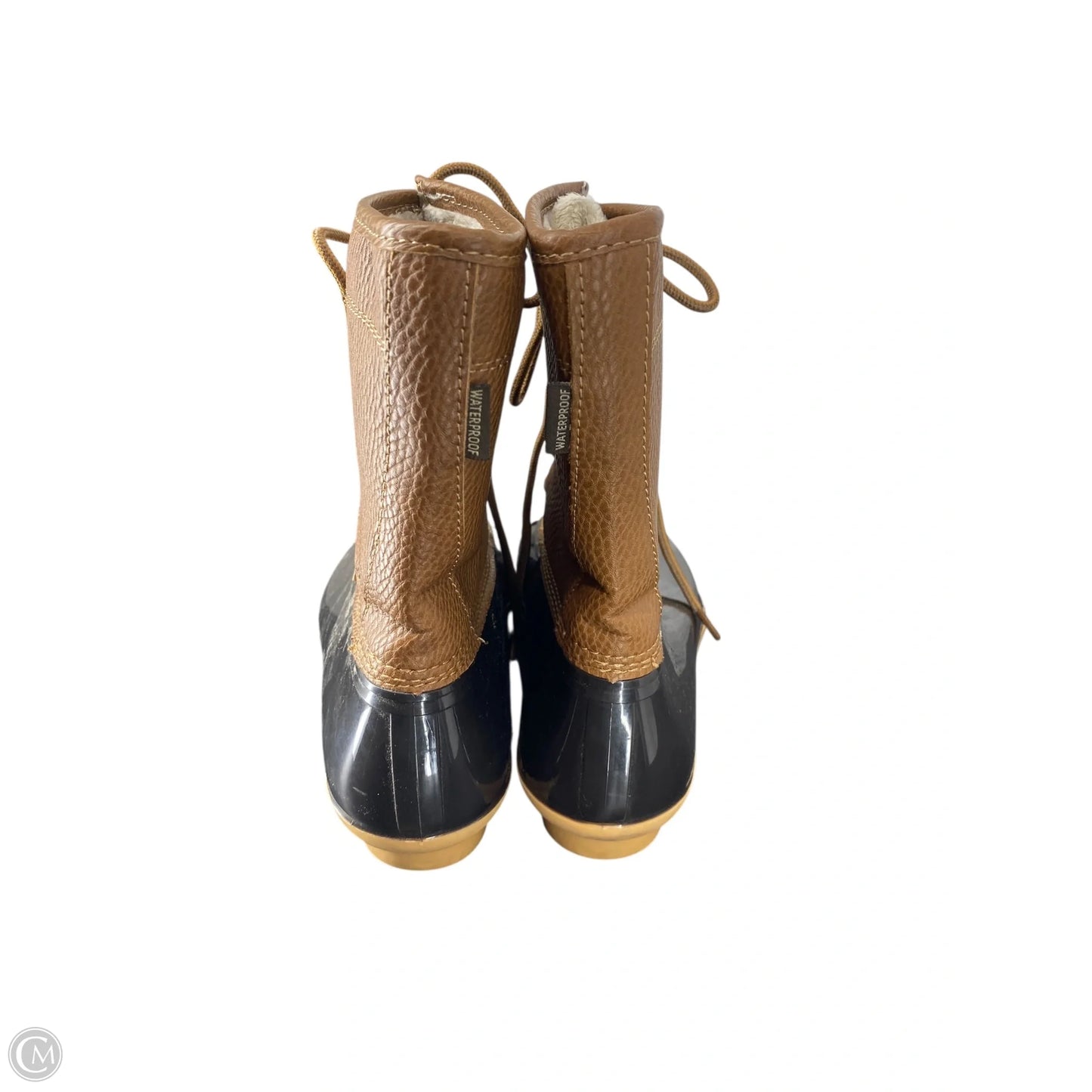 Boots Hiking By Jbu By Jambu In Black & Brown, Size: 9