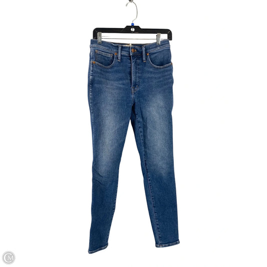 Jeans Skinny By Madewell In Blue Denim, Size: 6