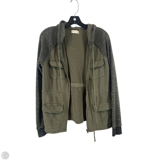 Sweatshirt Hoodie By Altard State In Green, Size: S