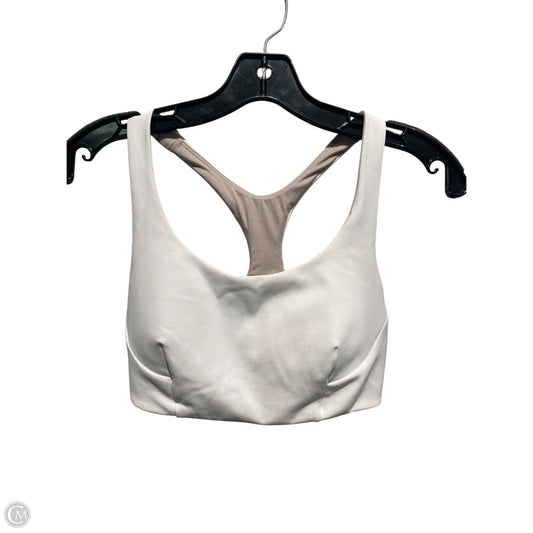 Athletic Bra By Lululemon In White, Size: 6