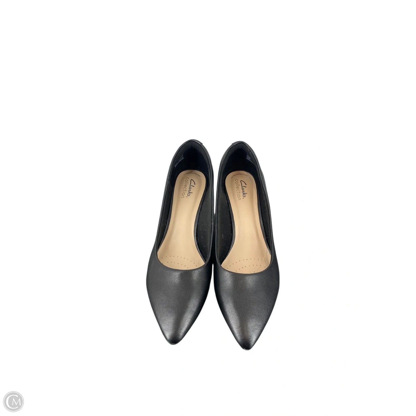 Shoes Heels Block By Clarks In Black, Size: 9.5