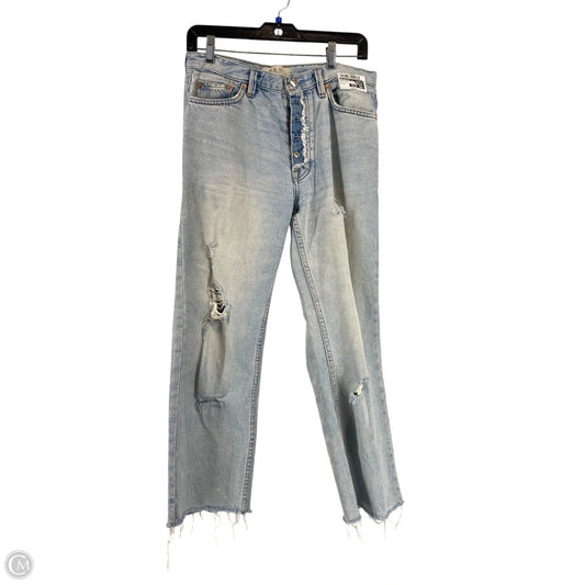 Jeans Straight By We The Free In Blue Denim, Size: 6