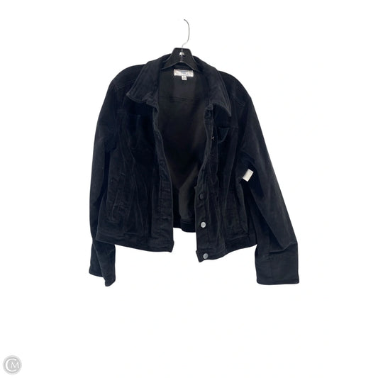 Jacket Other By Time And Tru In Black, Size: Xl