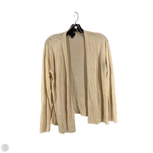 Cardigan By Worthington In Cream, Size: Lp