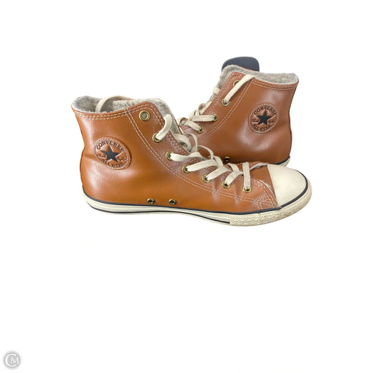 Shoes Sneakers By Converse In Brown, Size: 6