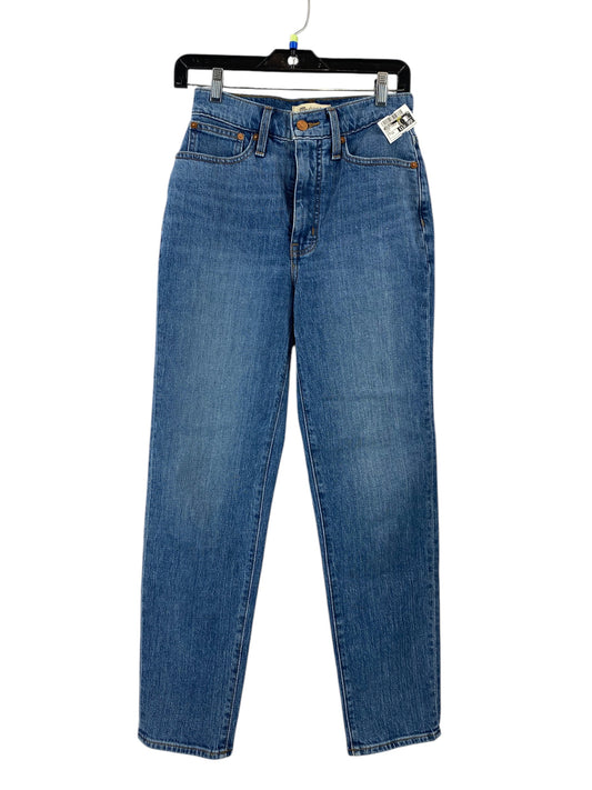 Jeans Straight By Madewell In Blue, Size: 24