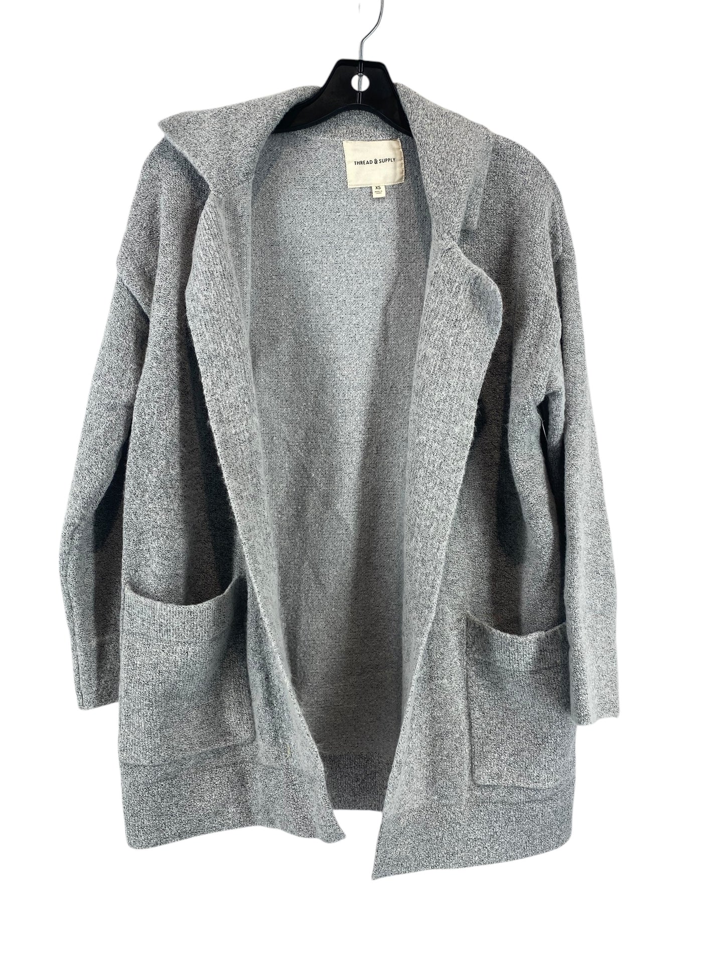 Sweater By Thread And Supply In Grey, Size: Xs