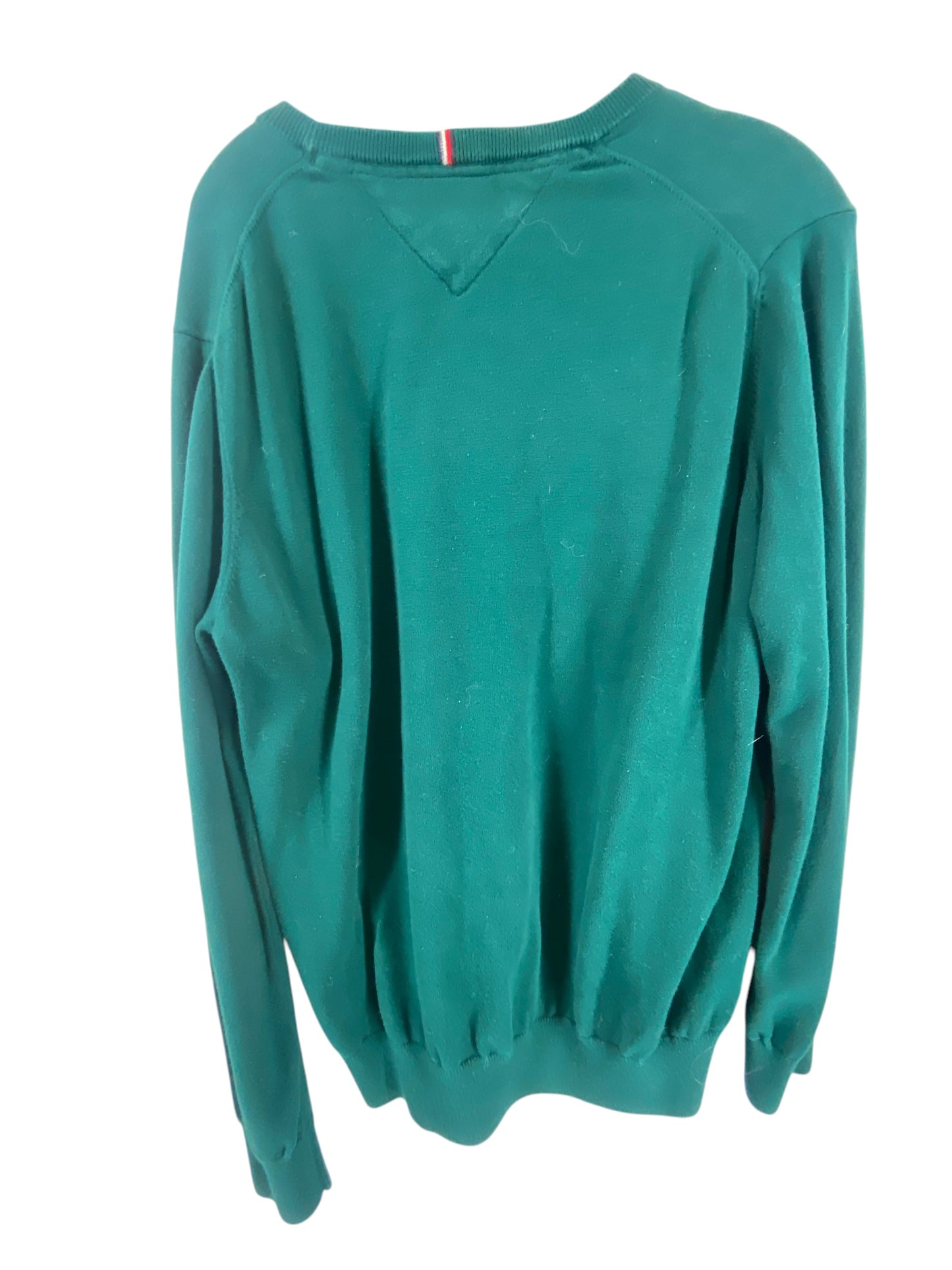 Sweatshirt Crewneck By Tommy Hilfiger In Green, Size: L