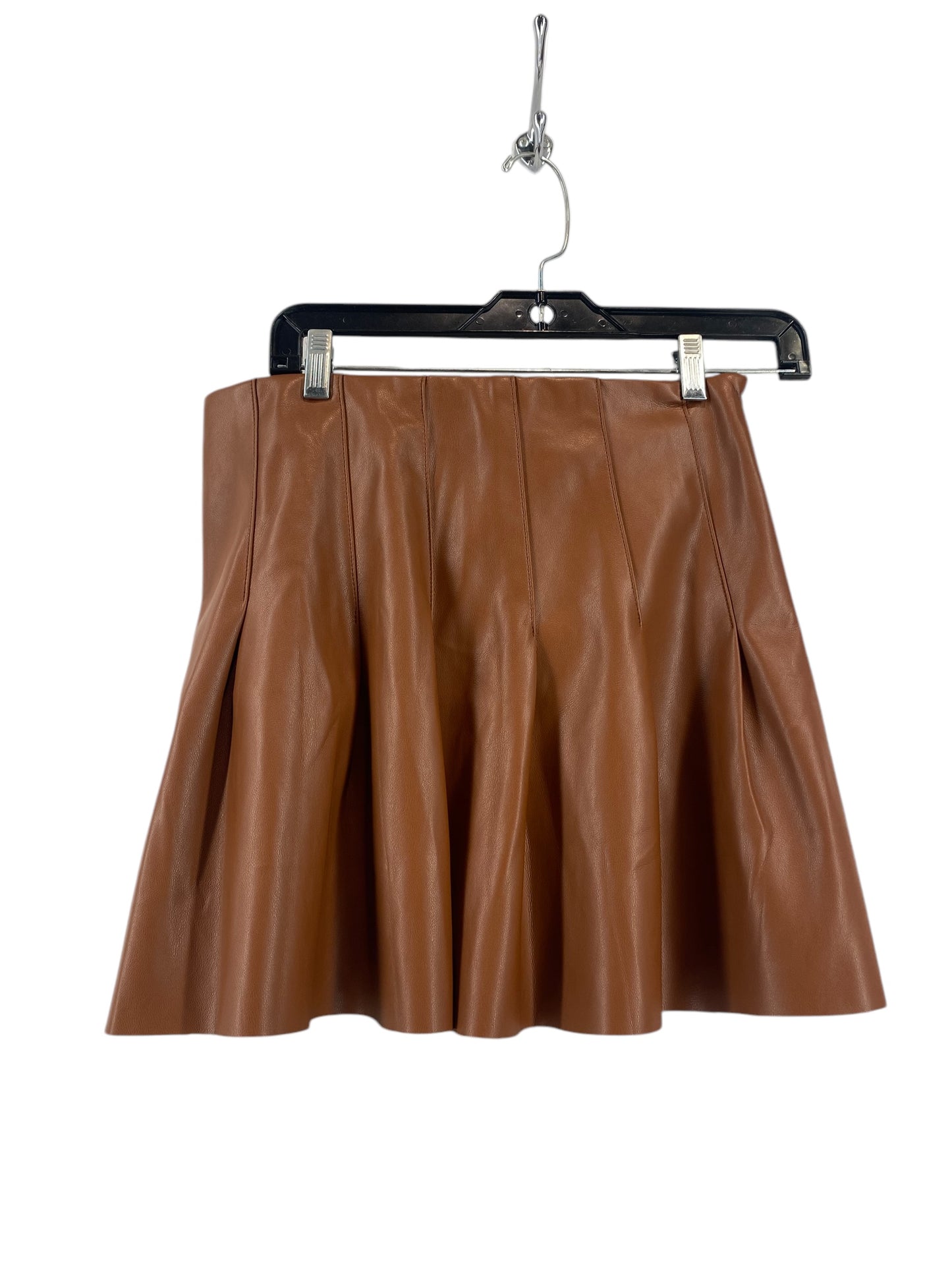 Skirt Mini & Short By Clothes Mentor In Brown, Size: M