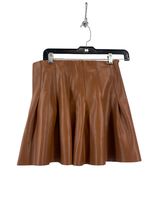 Skirt Mini & Short By Clothes Mentor In Brown, Size: M