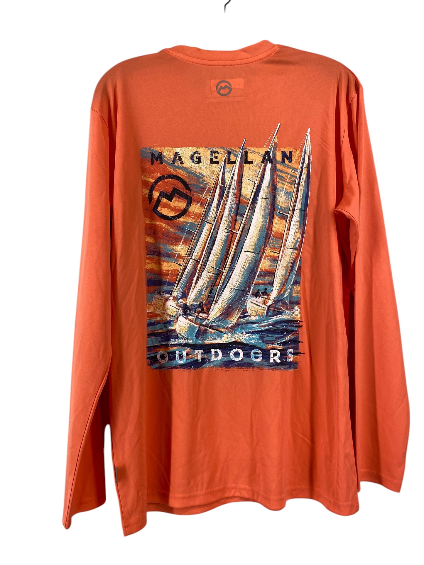 Athletic Top Long Sleeve Crewneck By Magellan In Pink, Size: S