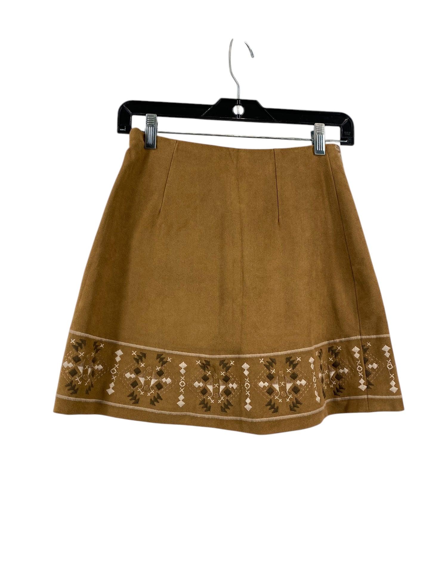 Skirt Mini & Short By Abercrombie And Fitch In Brown, Size: 0