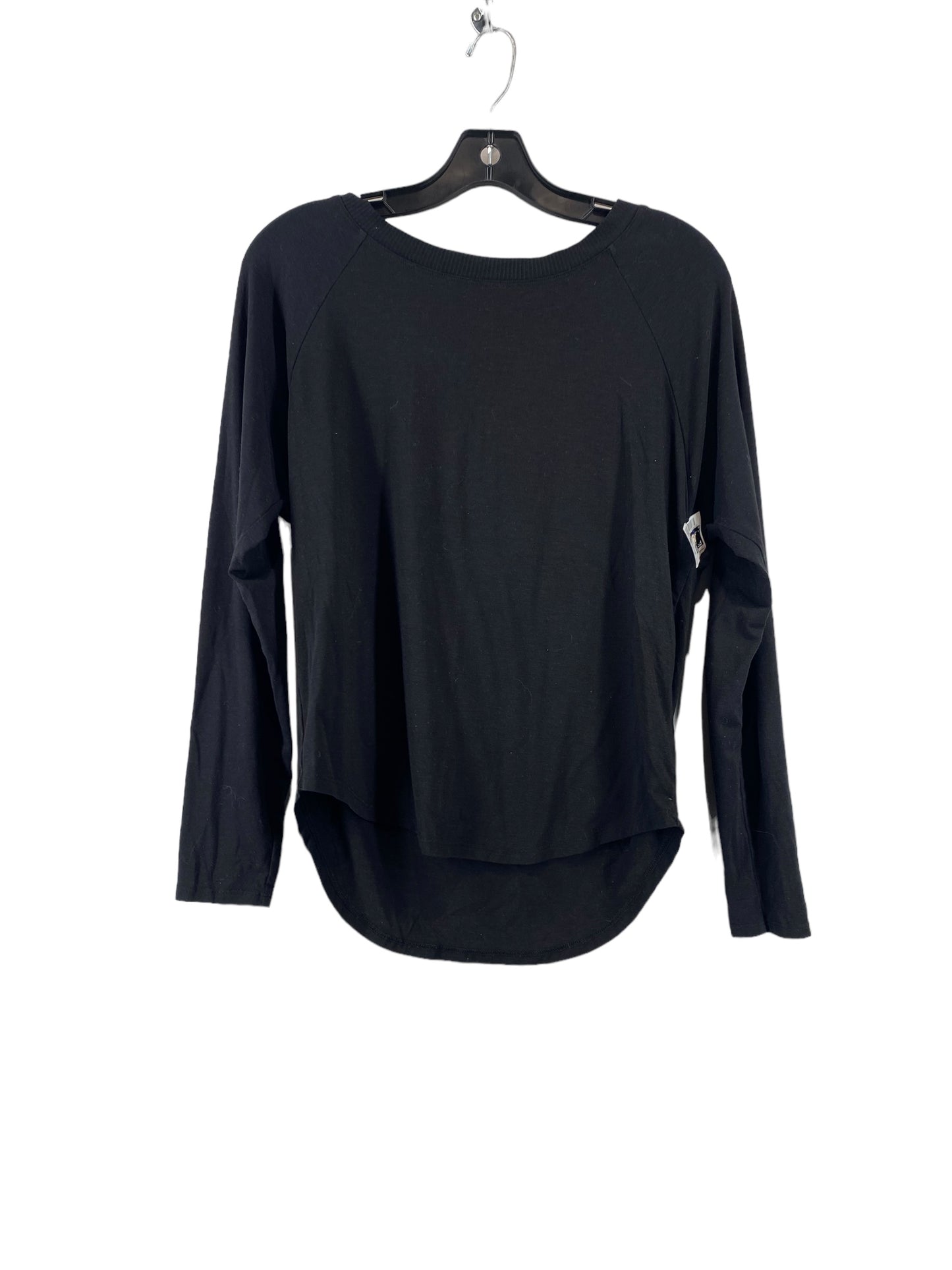 Athletic Top Long Sleeve Collar By Athleta In Black, Size: Xs