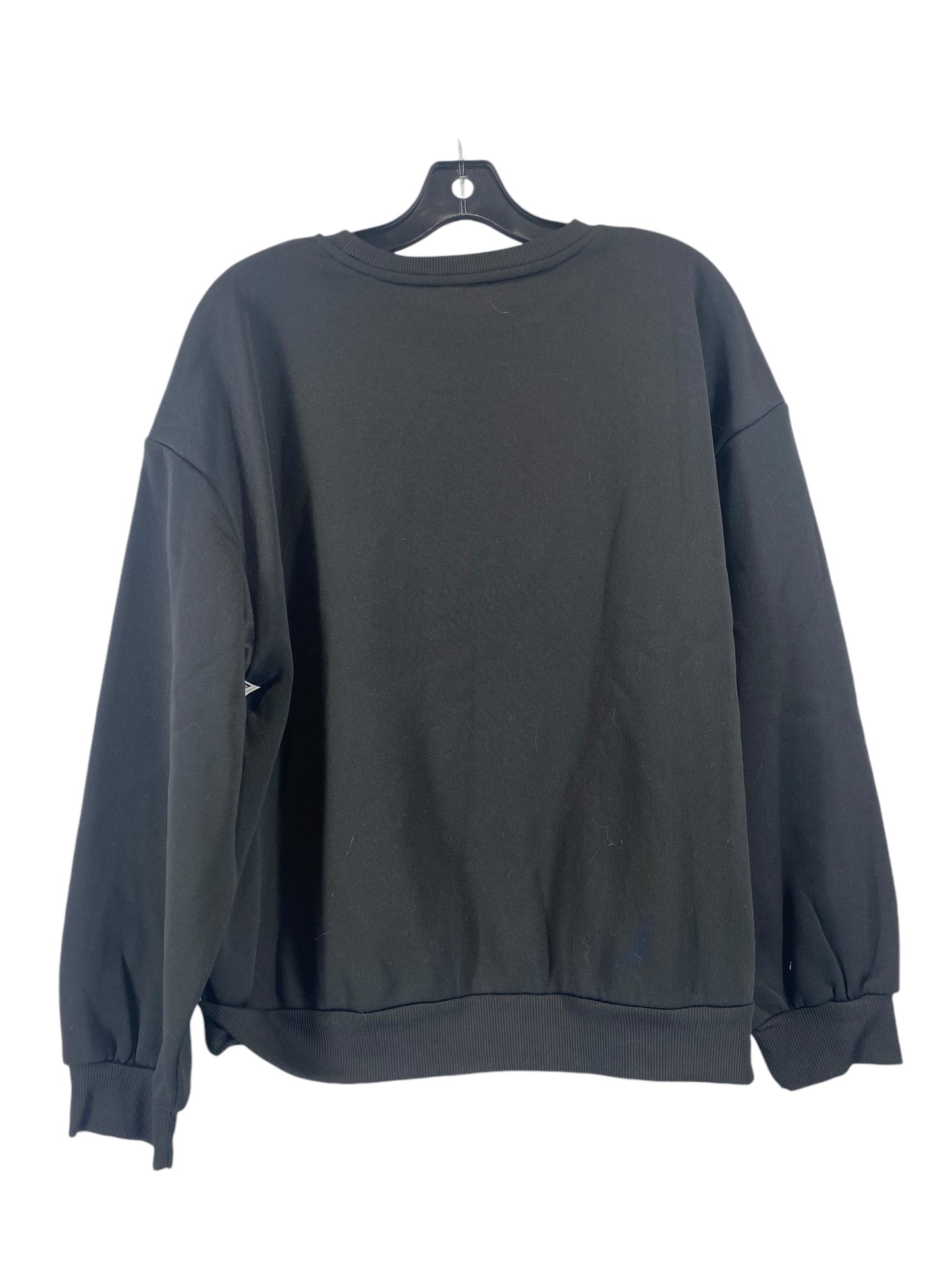 Sweatshirt Crewneck By Shein In Black, Size: Xl