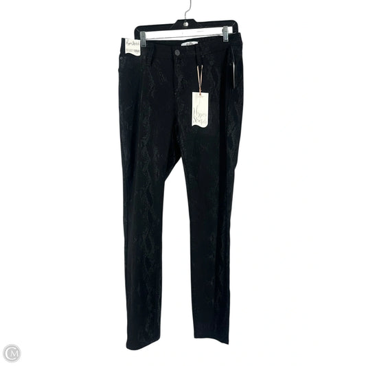 Jeans Boot Cut By Royalty In Black Denim, Size: 18